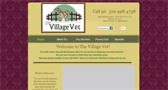 Desktop Screenshot of iowavillagevet.com